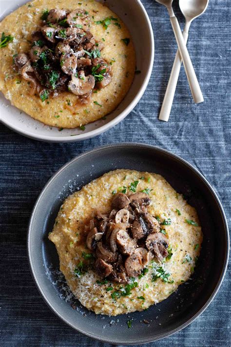 Mushroom Polenta Recipe