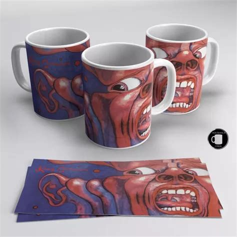 Taza Blanca 11 Oz King Crimson M01 1 Pz Meses Sin Interés