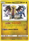 Pokémon Creation Trio 9 9 - Time and Space - My Pokemon Card