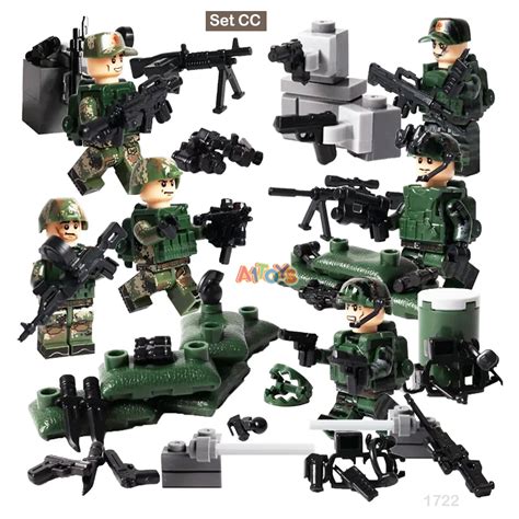 Jual Mainan Tentara Mainan Polisi Mini Figures Tentara Mini Figur