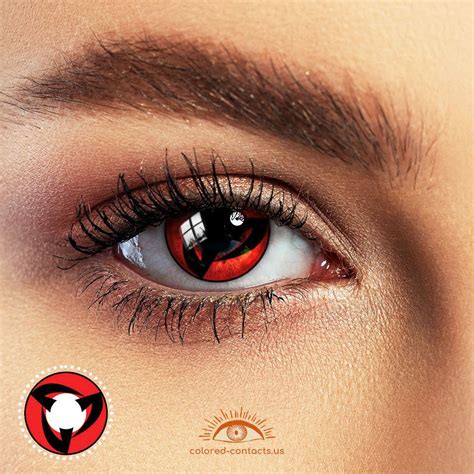 Kakashi Mangekyou Sharingan Contacts Colored Contact Lenses Colored