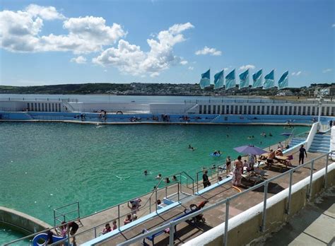 Jubilee Pool The Salt Water In The Swimming Pool Is More Choppy Than