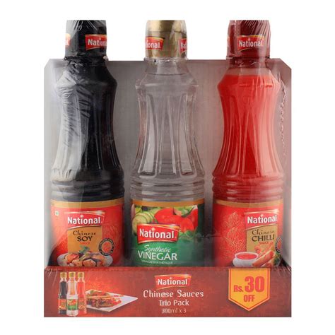 Purchase National Chinese Sauces 3x300ml Value Pack Online At Special