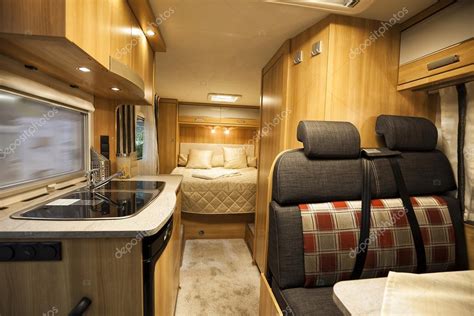 Pictures: luxury motorhome | Interior of Luxury Motorhome — Stock Photo © Banoart #120878790