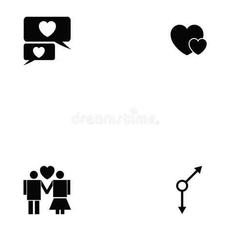 Sexual Icon Set Stock Vector Illustration Of Girl Homosexual 107352418