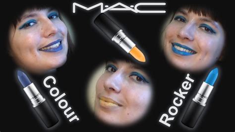 Mac Colour Rocker Lipsticks Swatches Reviews And How To Wear Examples Youtube