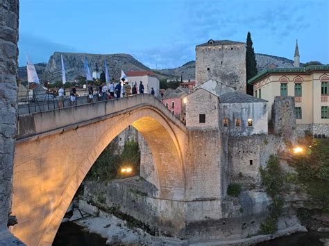 Na Dana Nji Dan Prije Godinu Sru En Stari Most Na Neretvi Rtvtk