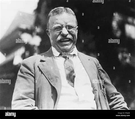 Theodore Roosevelt N 1858 1919 26th President Of The United States Photographed At Oyster