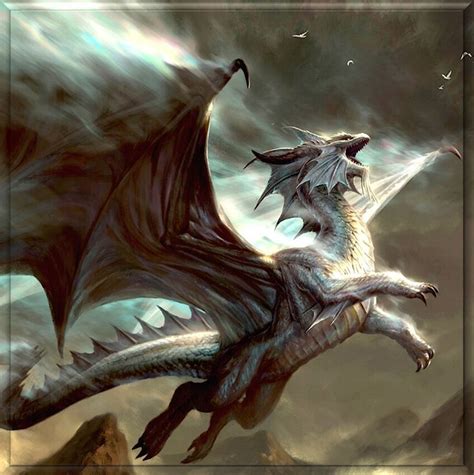 Silver Dragon | Dragon artwork, Fantasy creatures art, Dungeons and dragons