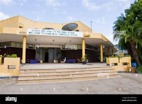 Wabe Shebelle Hotel, Goba, Bale plateau, Ethiopia Stock Photo - Alamy