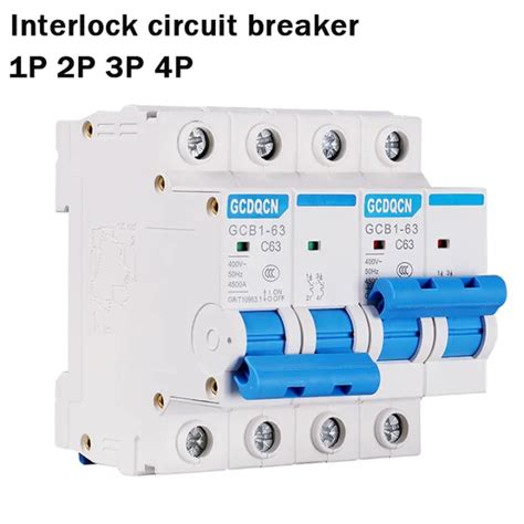 1p 2p Dual Power Manual Transfer Switch Circuit Breaker Mcb 50hz 60hz 400~ 6a 10a 16a 20a 25a