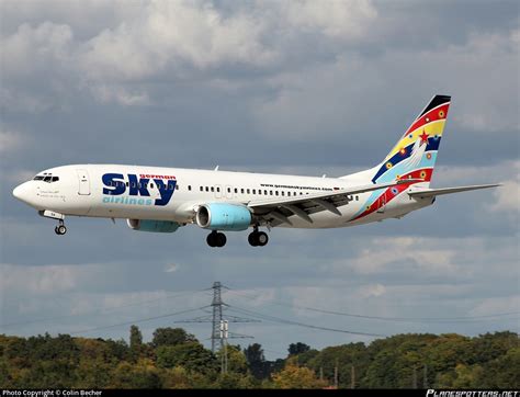 D AGSA German Sky Airlines Boeing 737 883 Photo By Colin Becher ID