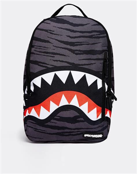 Lyst Sprayground Shark Backpack In Black For Men