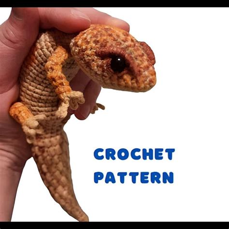 leopard gecko lizard  pattern etsy