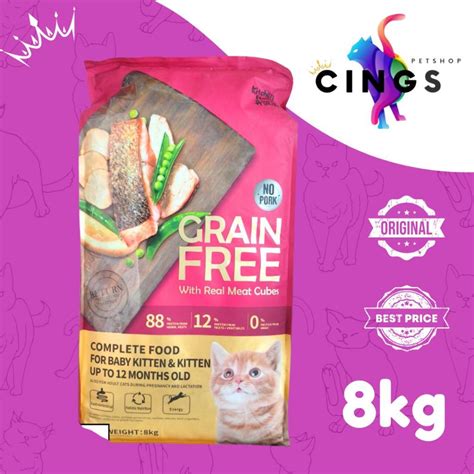 Jual Kitchen Flavor Baby Cat Kitten 8kg GRAIN FREE Makanan Kucing