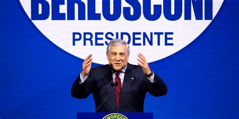 Tajani Eletto Segretario Di Forza Italia