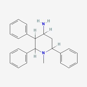 1 Methyl 2 3 6 Triphenyl 4 Piperidinamine Hydrochloride S1489907