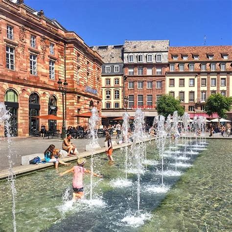 Essa A Place Kleber Na Linda Strasbourg Fran A Em Foto Tirada Por