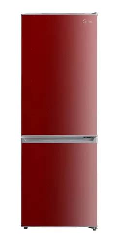 Refrigerador Midea Mrfi Rn Rojo Con Freezer L V V