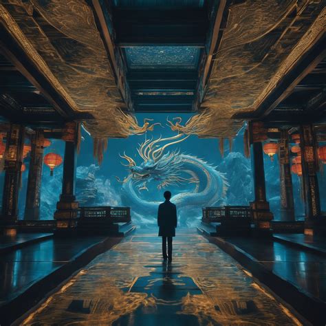 blue dragon gate   dragon gates  deviantart