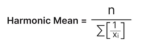 Harmonic Mean Calculator