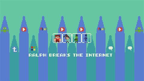 8 Bit Ralph Breaks The Internet Wreck It Ralph 2 By Ofihombre On