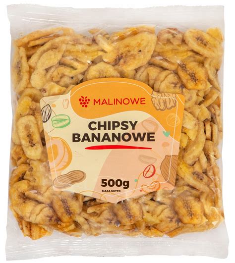 Chipsy bananowe 500g BANAN SUSZONY SUPER JAKOŚĆ 6057828135 Allegro pl