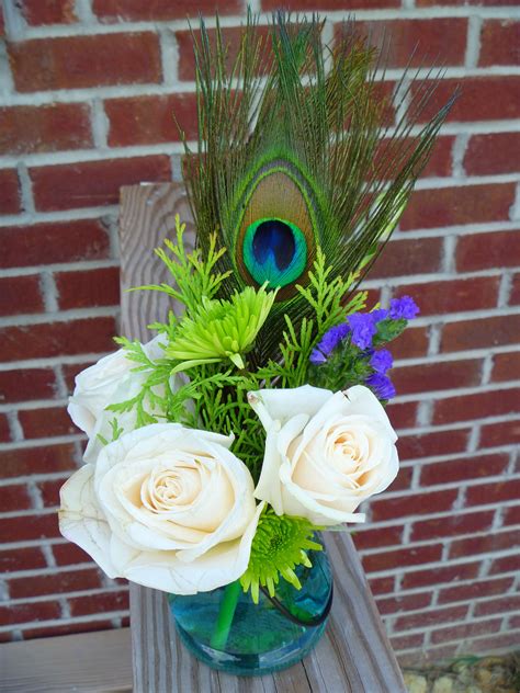 Peacock Centerpiece Ideas