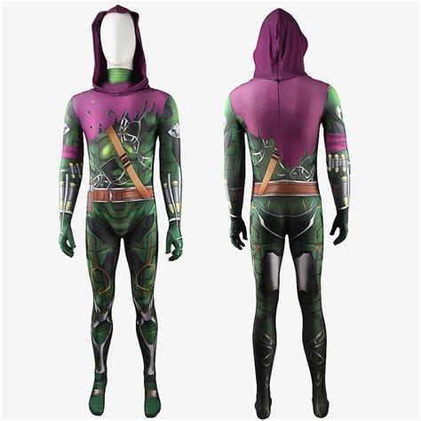 Spider-Man Green Goblin Costume Cosplay Suit Unibuy