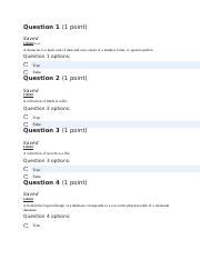 Itec Module Quiz Docx Question Point Saved Listenfocus A