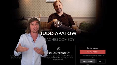 Masterclass Review Judd Apatow Teaches Comedy Is It Worth It YouTube