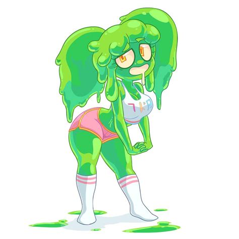 Hey Rubberninja Couldnt Help It I Like Slimemantha Design 🍮🍐