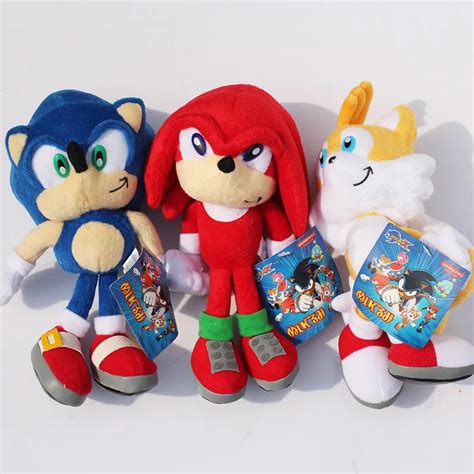 9 23cm Sonic The Hedgehog Sonic Tails Knuckles The Echidna Soft