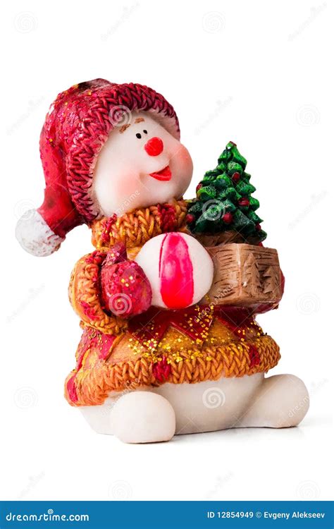 Christmas Santa Baby Toy With Presents Stock Image Image Of Play