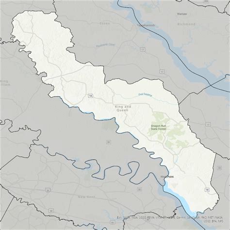 King and Queen County VA GIS Data - CostQuest Associates