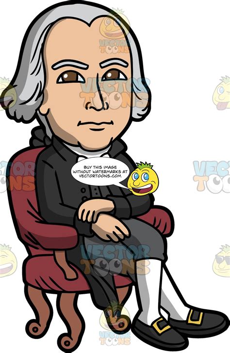 James Madison Cartoon Drawing Free Clipart Of James Madison Free