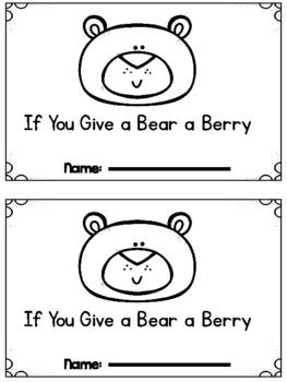 Bear Literacy Activities by AisforAdventuresofHomeschool | TPT