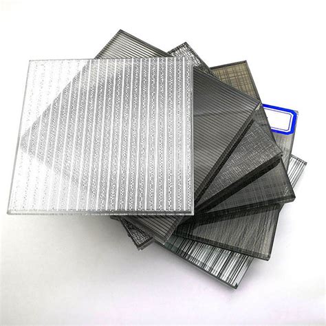 Qian Yan Building Glass China Laminated Translucent Glass Manufacturing Custom Wire Mesh