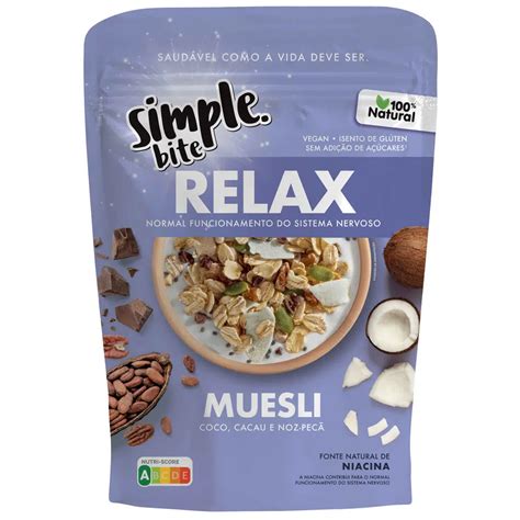 Muesli Coco Cacau e Noz pecã Relax sem Adição de Açúcar e sem Glúten