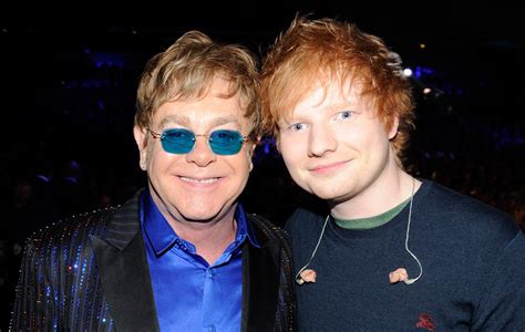 Elton John confirms Christmas duet with Ed Sheeran and jokes about ...