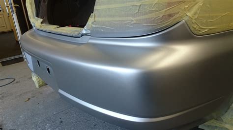 A Step By Step Repair Example Of A Scuffed Bumper