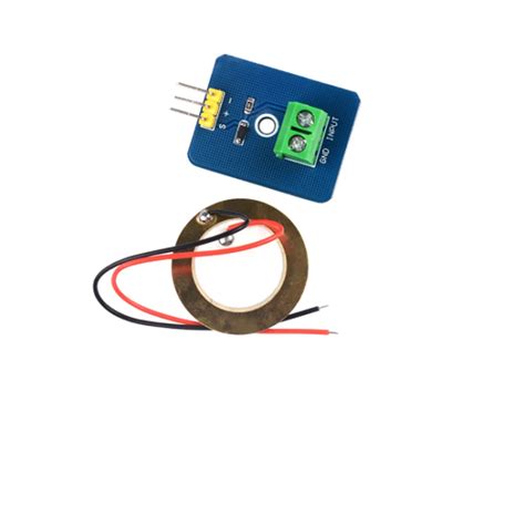 33v5v Ceramic Piezo Vibration Sensor Module