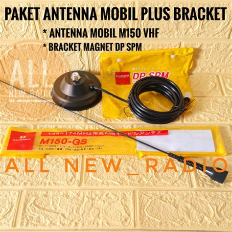 Jual Paket Antena Mobil M Gs Vhf Plus Bracket Magnet Antenna M Dp