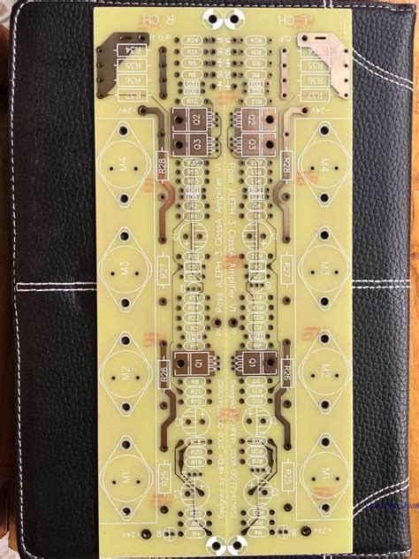 Zerozone One Pair Gold Seal Transistor Pure Class A 30w Amp Pcb To 3 Pass A3 Pcb L6 15 Home