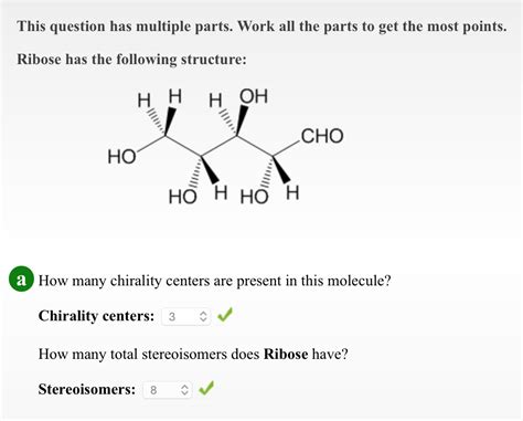 Explore The Enantiomer Of Ribose Sketch Its Structure