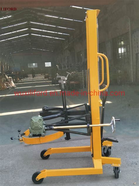 450kg Drum Lifter Drum Dumper Manual Oil Drum Rotator Da450 China