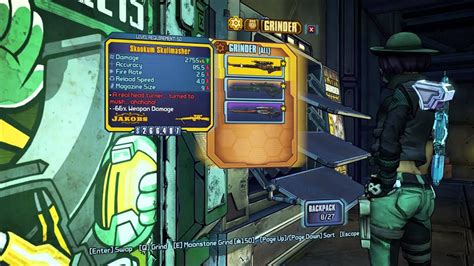 Borderlands The Pre Sequel Legendary Grinder With Moon Stone PC YouTube