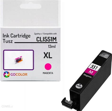 Tusz GOCOLOR TUSZ CLI 551 XL MAGENTA DO CANON PIXMA MG7150 Do Drukarki