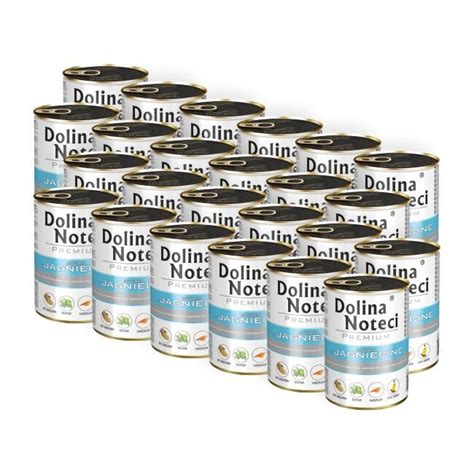 DOLINA NOTECI Premium Junior Jagnięcina 24 x 400 g Karma dla psa