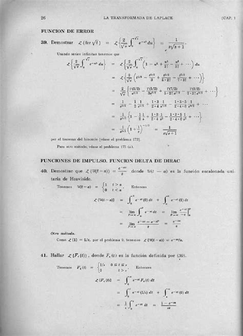 Transformadas De Laplace Murray Spieguel Serie Schaum PDF